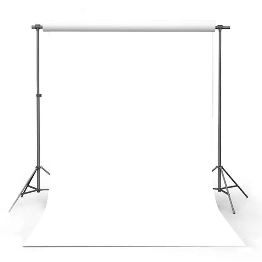 Solid White Backdrop (Material: Microfiber)