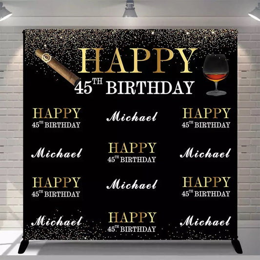 Step & Repeat Backdrop (Material: Vinyl)