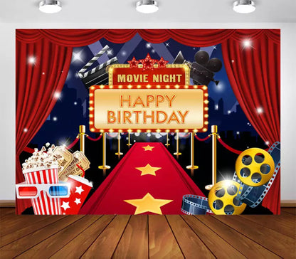 Movie Action Backdrop (Material: Vinyl)