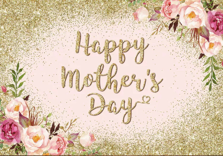 Mother’s Day Backdrop (Material: Vinyl)