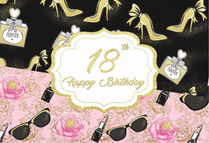 Glamour Backdrop (Material: Vinyl)