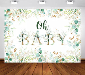 Oh Baby Backdrop (Material: Vinyl)