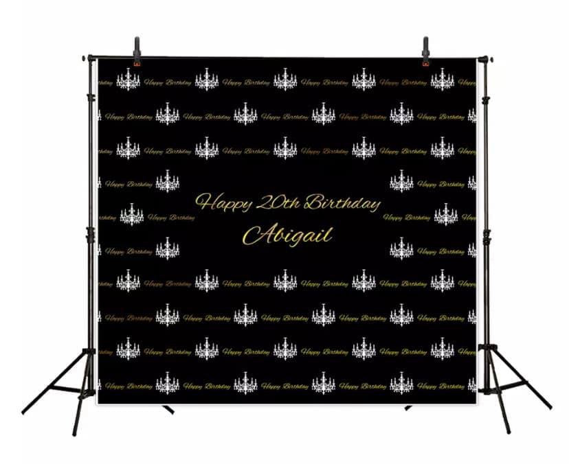 Custom Step & Repeat Backdrop (Material: Vinyl or Microfiber)