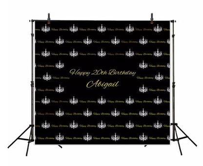 Custom Step & Repeat Backdrop (Material: Vinyl or Microfiber)