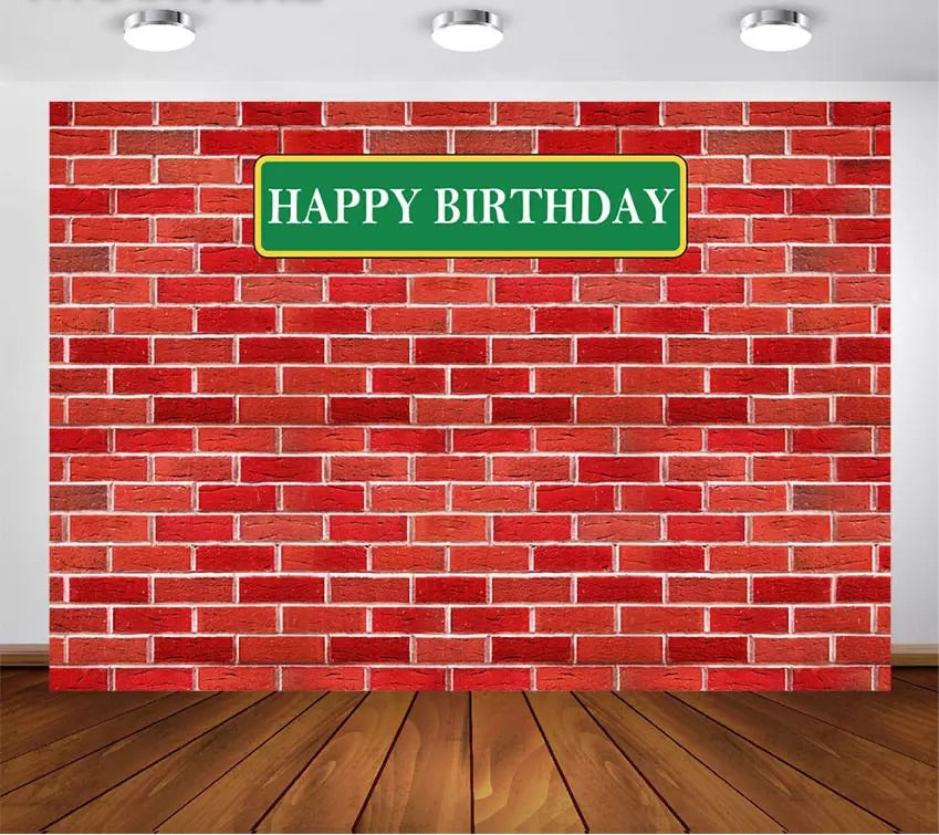 Brick Backdrop (Material: Vinyl)