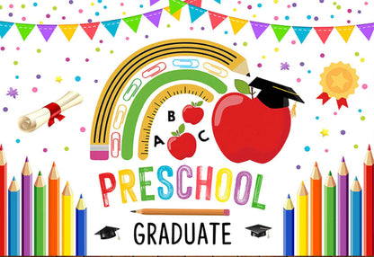 Kindergarten Backdrop (Material: Vinyl)