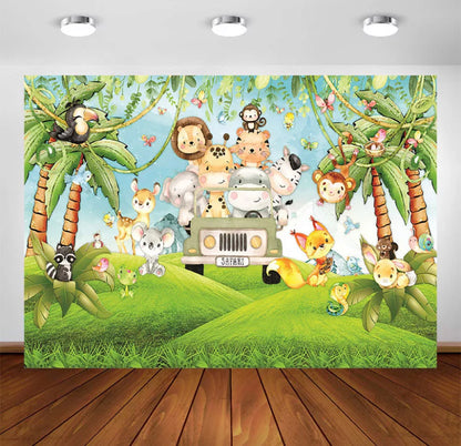 Drive Through Celebration Backdrop (Material: Vinyl)
