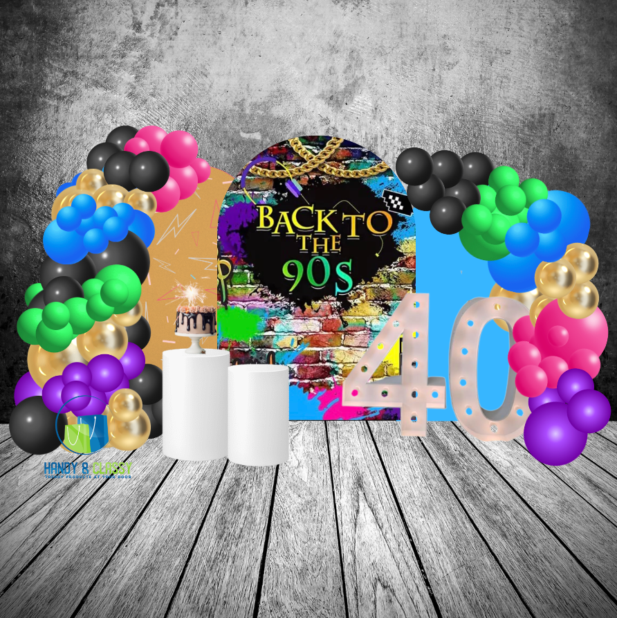 Custom Arch Wall Covers (Material: Polyester)