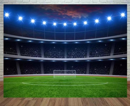 Stadium In the night Backdrop (Material: Vinyl)