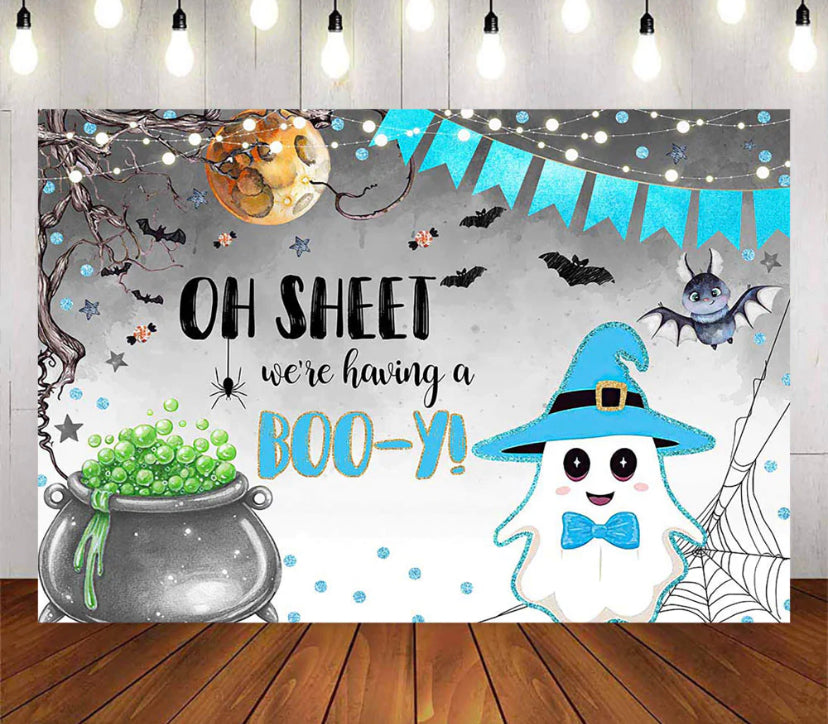 Boo-y Backdrop (Material: Vinyl)