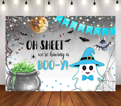 Boo-y Backdrop (Material: Vinyl)