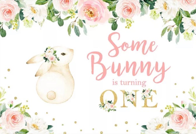 Bunny Backdrop (Material: Vinyl)