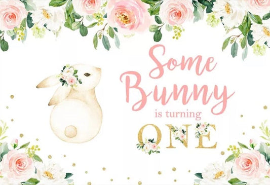 Bunny Backdrop (Material: Vinyl)
