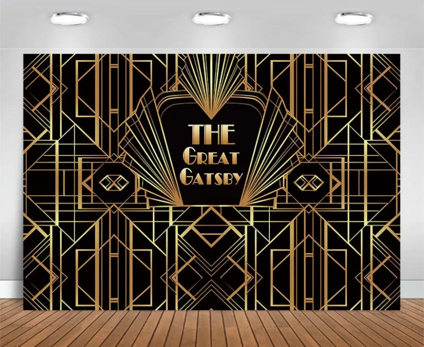 The Great Gatsby Backdrop (Material: Vinyl)