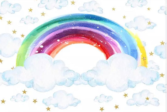 Rainbow Backdrop (Material: Vinyl)