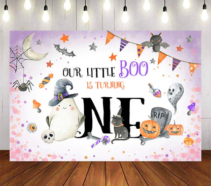 Little BOO Backdrop (Material: Vinyl)