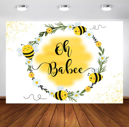 Oh Babee Backdrop (Material: Vinyl)