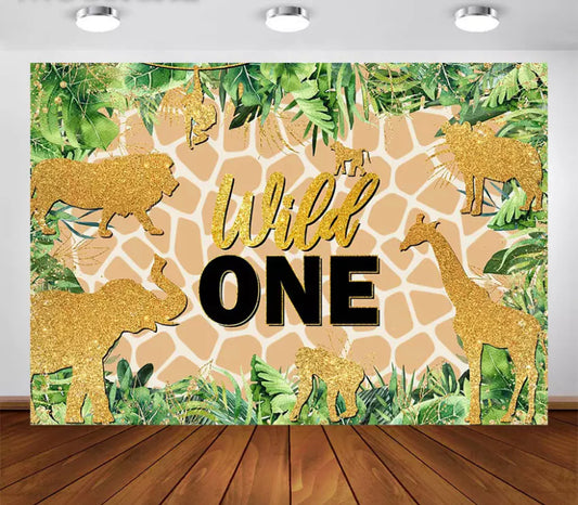 Going Wild Backdrop (Material: Vinyl)