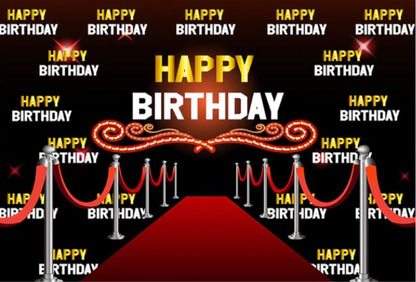 Hollywood Backdrop (Material: Vinyl)