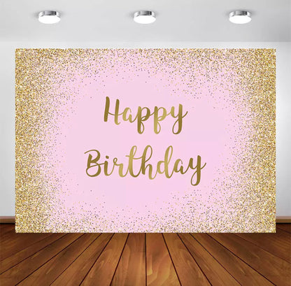 Glitter Pink Backdrop (Material: Vinyl)
