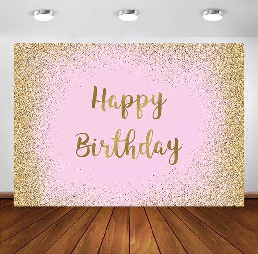 Glitter Pink Backdrop (Material: Vinyl)