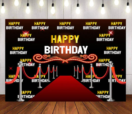 Hollywood Backdrop (Material: Vinyl)