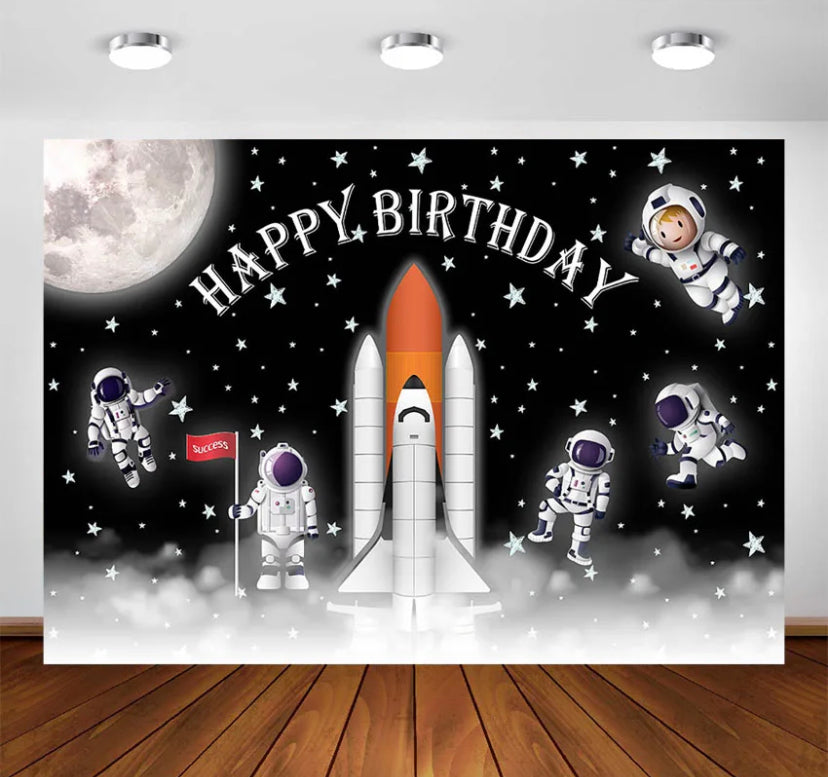 Aerospace Backdrop (Material: Vinyl)