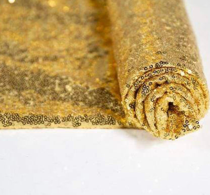 Golden Sequin Fabric Backdrop (Material: Microfiber)