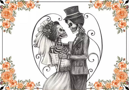 Dead of the Day Lovers Backdrop (Material: Vinyl)