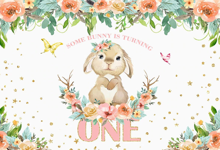 My Easter Bunny Backdrop (Material: Vinyl)