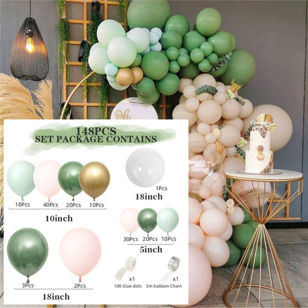 Greenly Balloon - Garland Kits