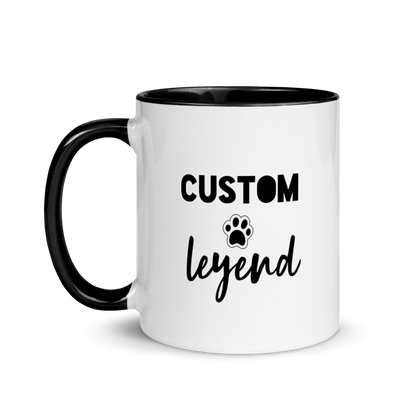 Custom Portrait PET MUG with Color Inside