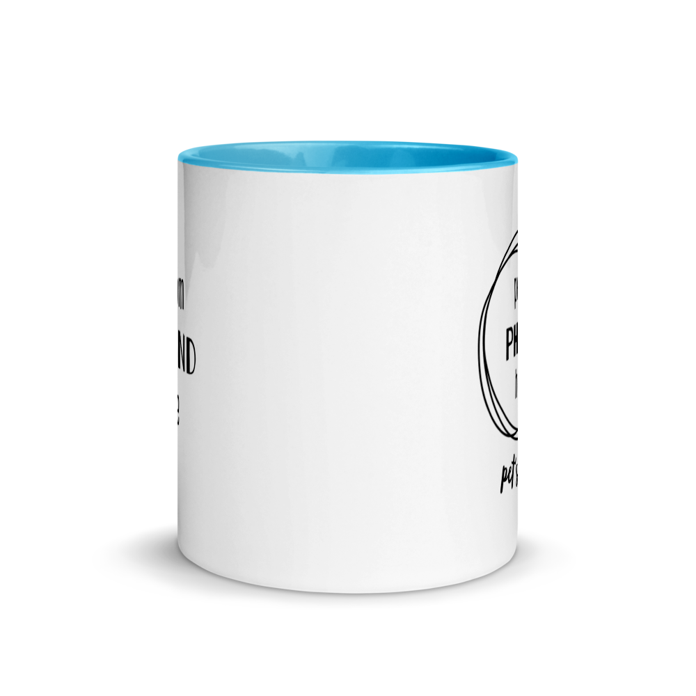 Custom Head Pet on a MUG with Color Inside