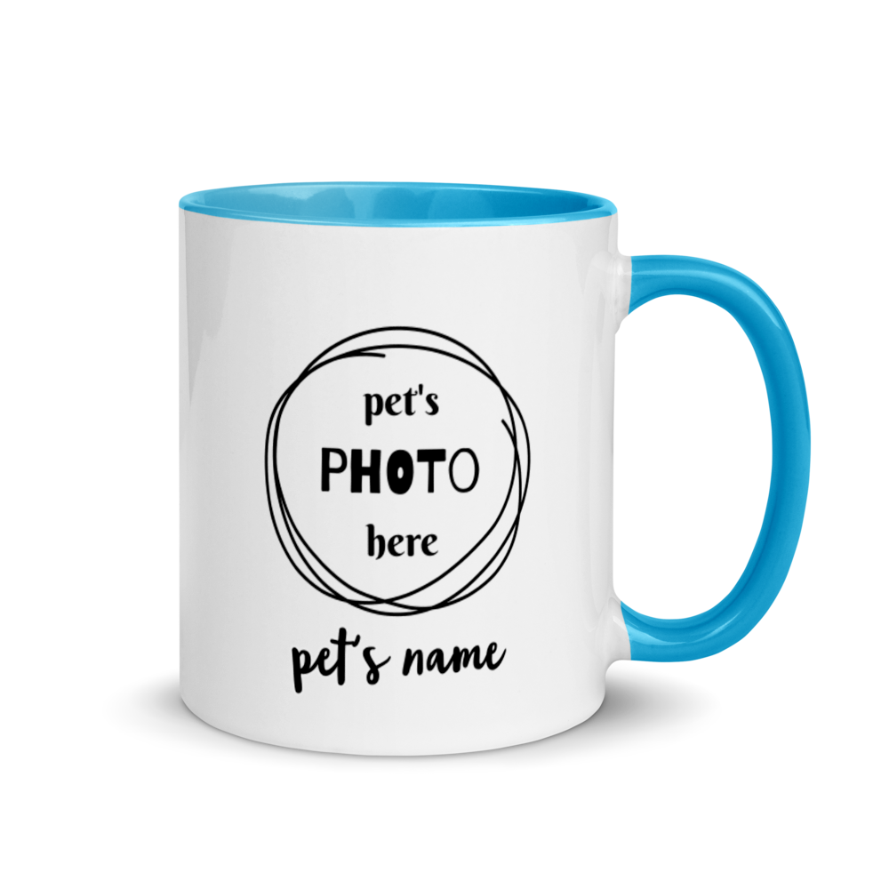 Custom Portrait PET MUG with Color Inside