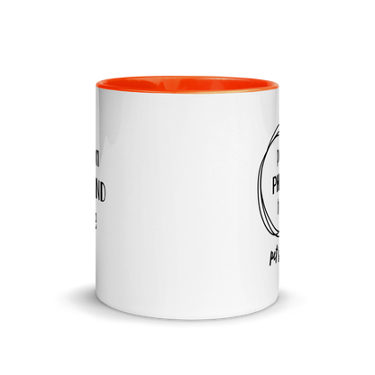 Custom Head Pet on a MUG with Color Inside