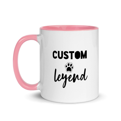 Custom Portrait PET MUG with Color Inside
