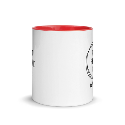 Custom Head Pet on a MUG with Color Inside