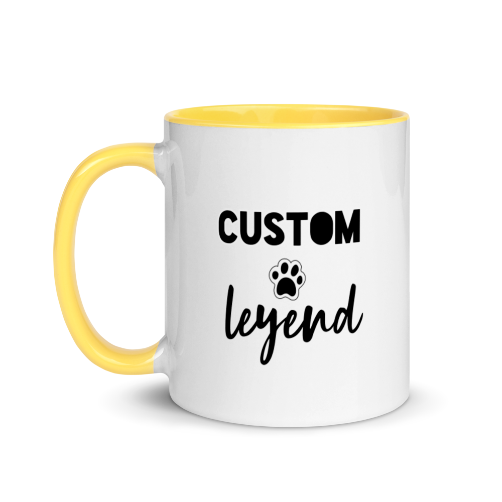 Custom Portrait PET MUG with Color Inside