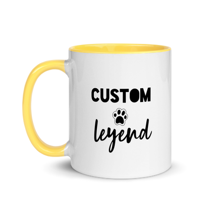 Custom Portrait PET MUG with Color Inside